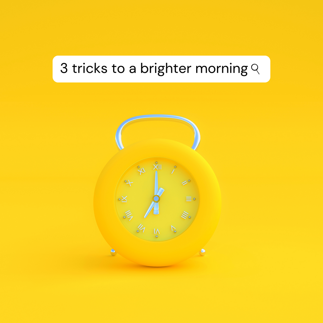 Thursday Three: 3 Tricks to Brighten Your Morning