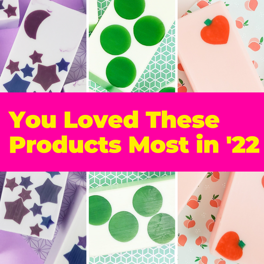 You Loved These Products Most in '22, with photos of 3 types of soap