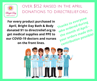April Promotion Raises $152 for COVID-19 Medical Supplies!