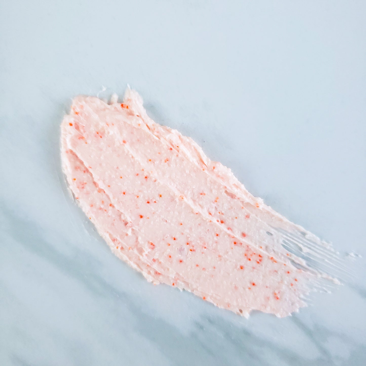A closeup of the texture of Citrus Bliss Body Scrub