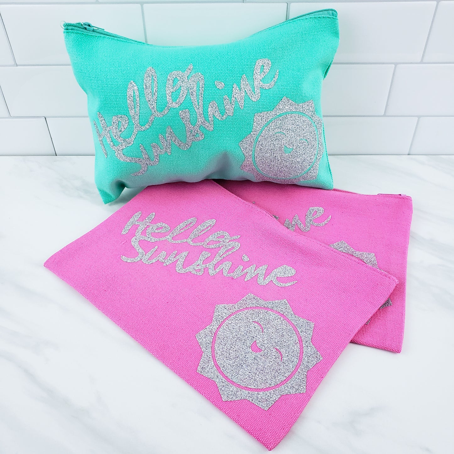 Hello Sunshine Cosmetic Bag